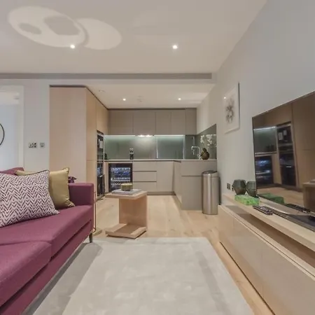 Amazing 2Br Flat In Nine Elms Just 5 Minutes To Tube Appartement